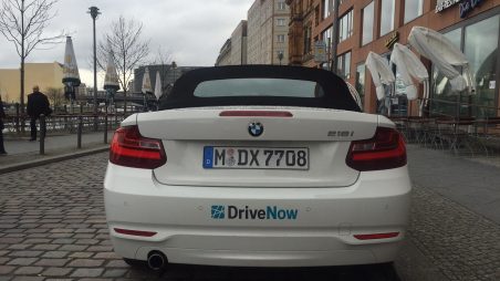 2er BMW Cabrio bei DriveNow