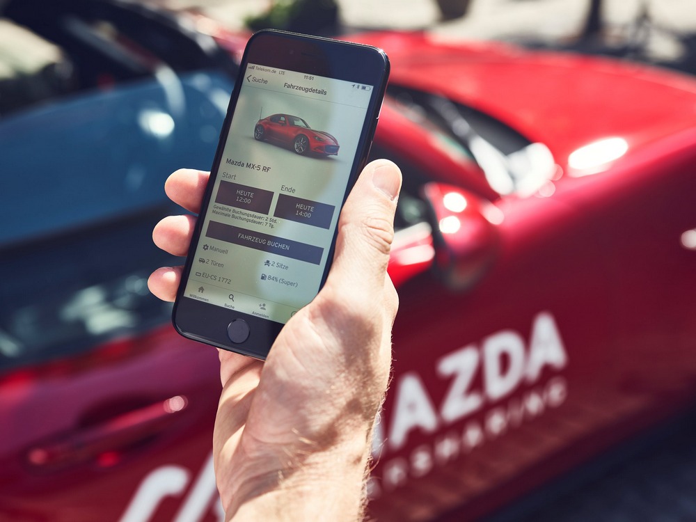 Mazda Carsharing 2018